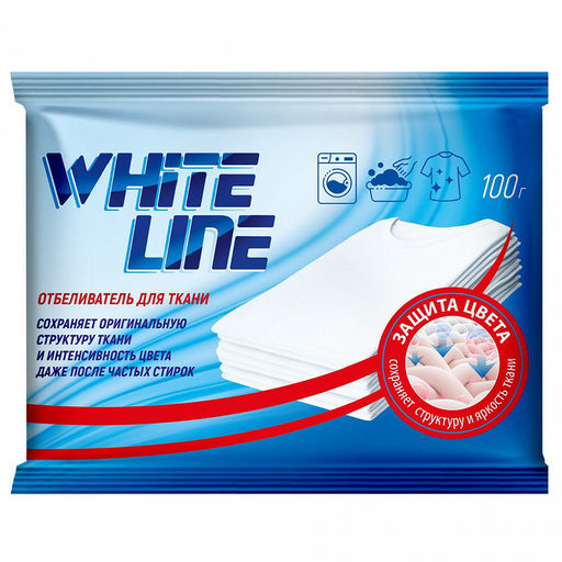 Отбеливатель для белья 0,1кг "Whire Line" (Россия)