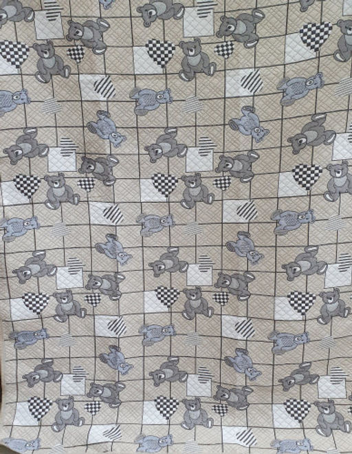 Покрывало детское мишки бежево - серые - Гобеленглавснаб фото 2