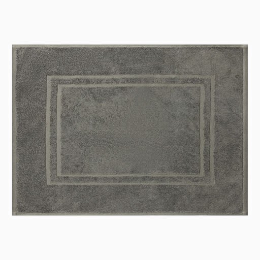 Коврик махровый «Этель» Classic, 50×70 см, хлопок 100%, серо-зелёный