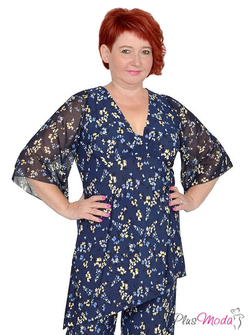 Туника Модель №1268 размеры 44-84 - Plusmoda фото 2