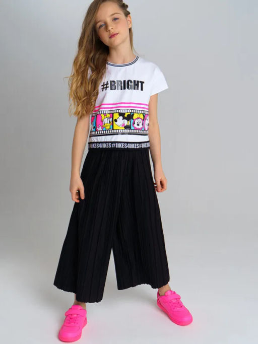 PlayToday / Фуфайка трикотажная для девочек (футболка)  фото 2