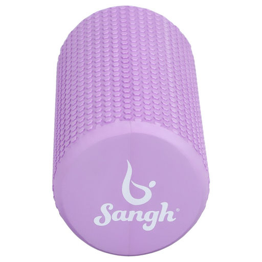 Ролик массажный Sangh, 30×15 см, цвет фиолетовый