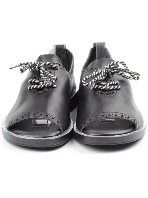 P-919 BLACK Босоножки женские (натуральная кожа) - Фабричный китай фото 5