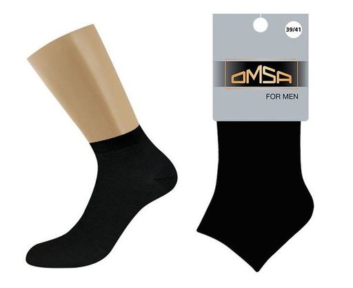 OMSA ECO 402 носки муж. укороченн. - nero  фото 3