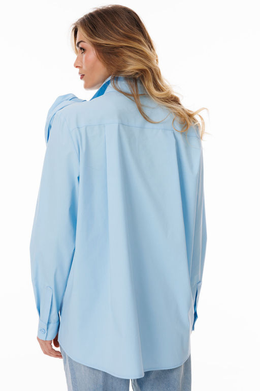 Рубашка Lars Style 1056 голубой