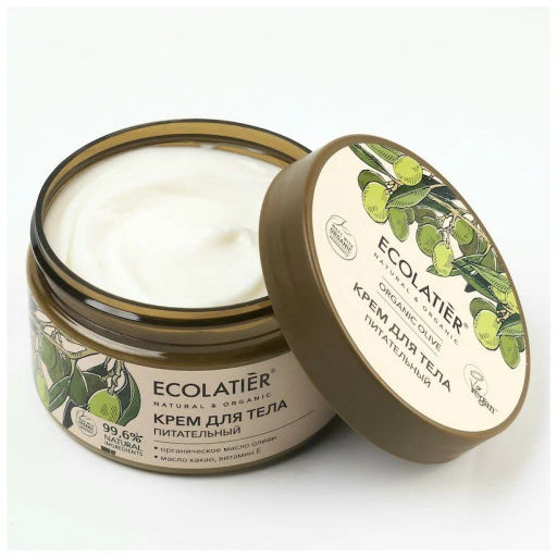 Ecolatier Organic Farm GREEN Крем д/тела Питательный "OLIVE Oil" 250мл банка