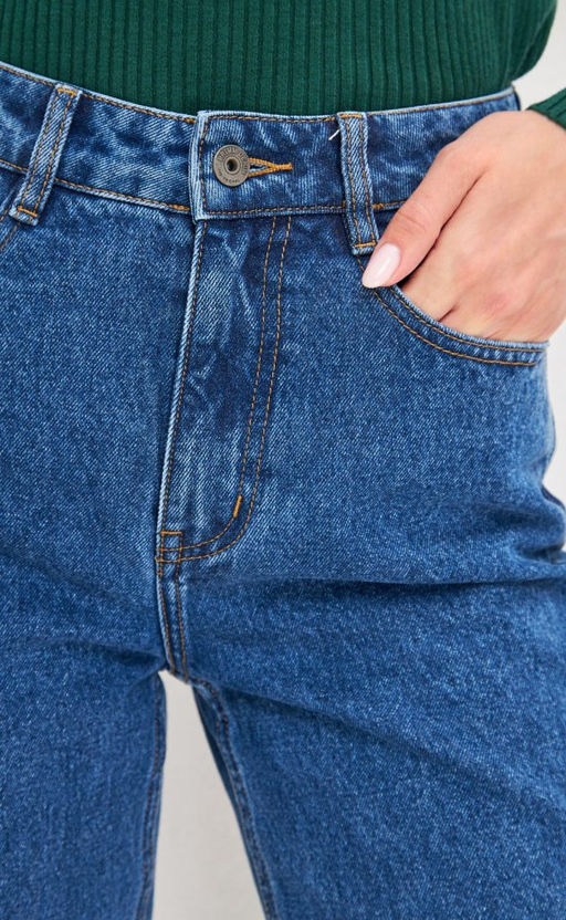 Джинсы Primm P222-0134 прямые женские синие  фото 16