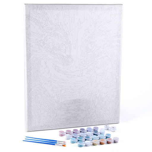 Картина по номерам на холсте с подрамником «Любовь драконов», 40×50 см