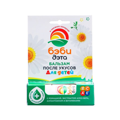 Бальзам-карандаш после укусов ДЭТА, travel-size, 4.2 г