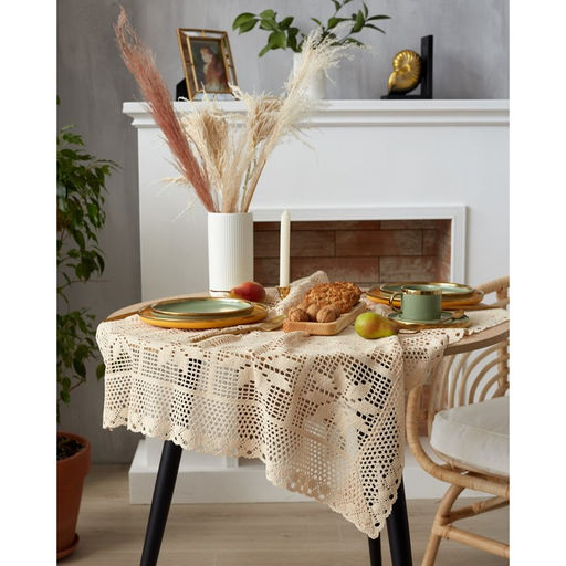 Скатерть Этель Цветы 85х855 см, 100% п/э  фото 5