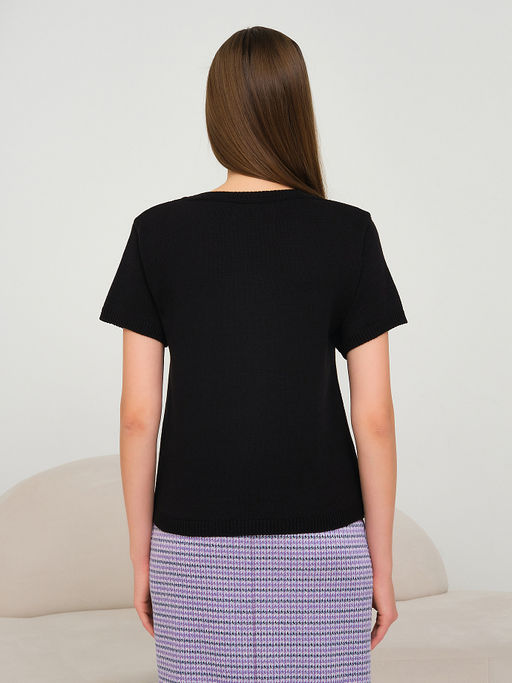 Джемпер вязаный