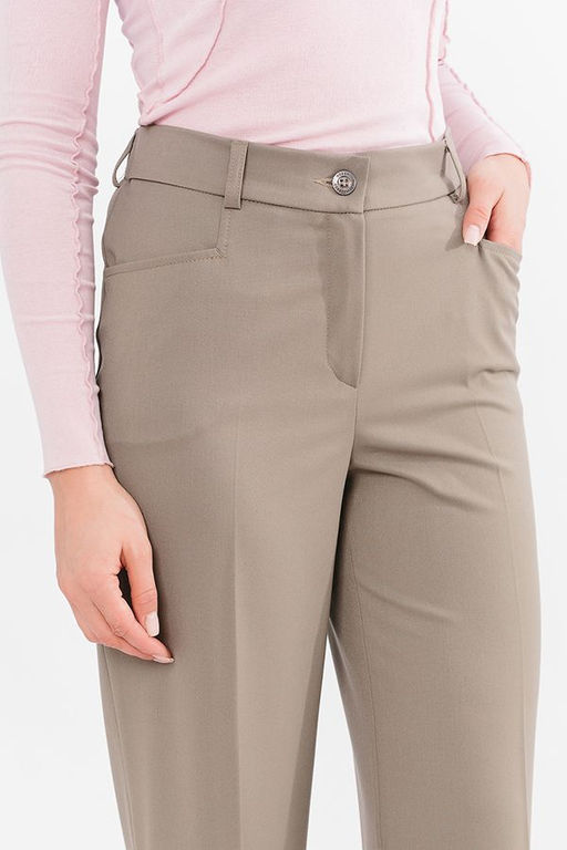 NOBBY, Женские брюки 41-204/5 (серо-зеленый)