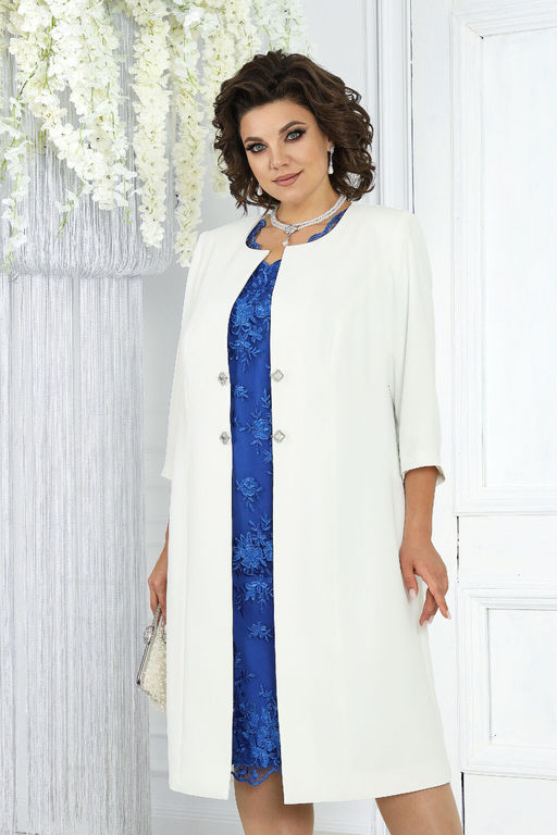 Платье Ninele 7431-Р темно-синий - Mira fashion фото 1462