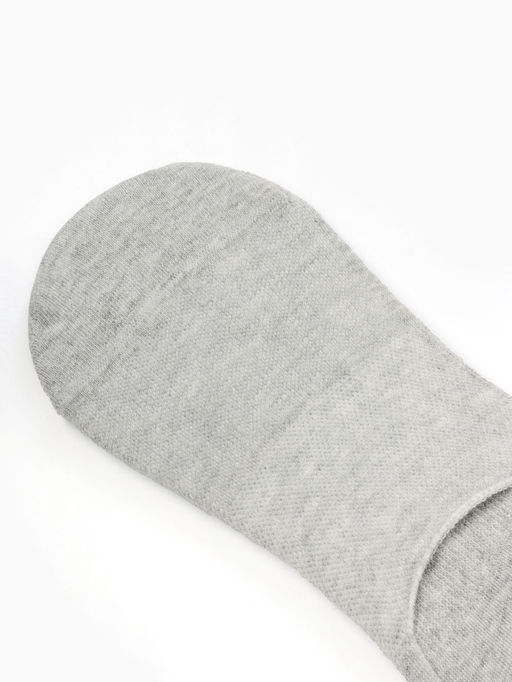 Носки-подследники с компрессией, размер 46-47, серые