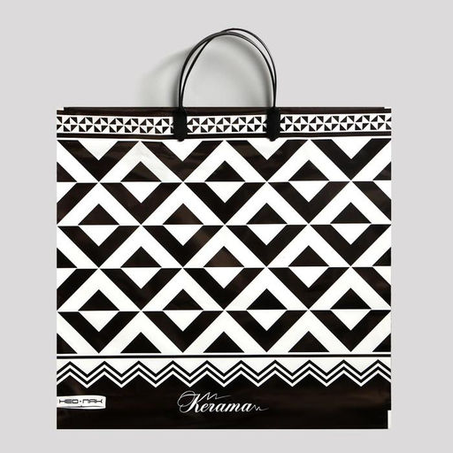 Цена за 5 шт. Пакет «Керама», полиэтиленовый с пластиковой ручкой, 37×35 см, 90 мкм