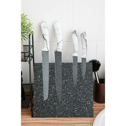 Нож-шеф Мрамор, лезвие 20 см - Доляна фото 5