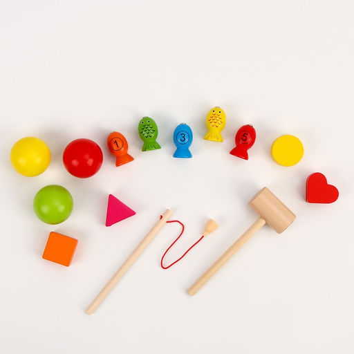 Бизиборд Море, стучалка, рыбалка и серпантинка, 16?26?13.5 см - Simaland фото 4