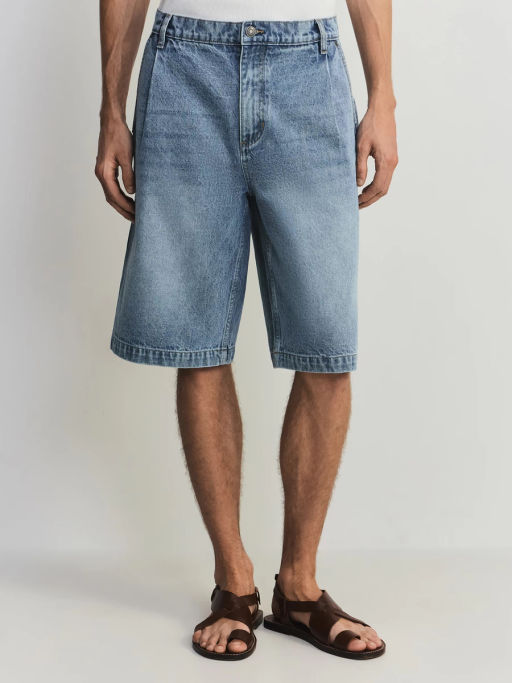 Удлиненные джинсовые шорты ZR2605042308-102 / Zarina