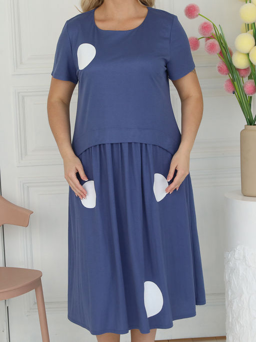 Платье П3-5530/1 - Wisell фото 10