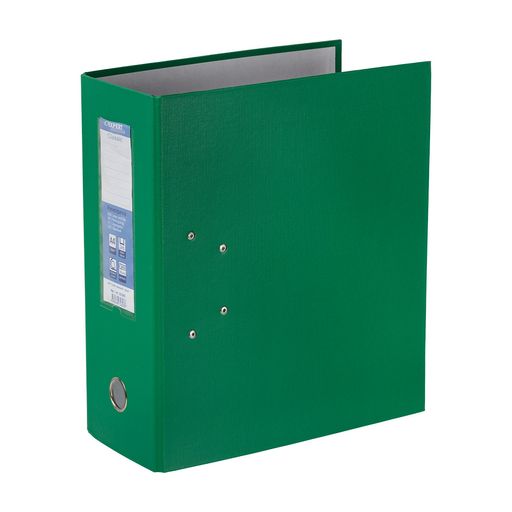 Expert Complete Регистратор PVC 125 мм 15 шт. Classic A4 арочный механ. лён зеленый 251542