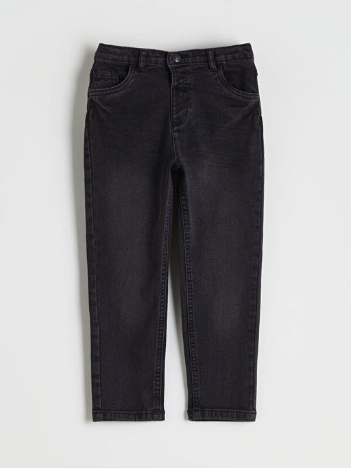 Beli Lastikli Slim Fit Erkek ?ocuk Jean Pantolon