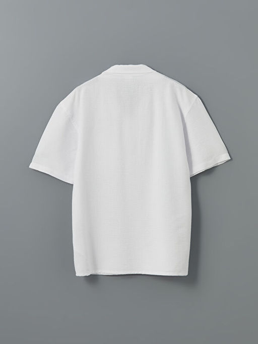 K?sa Kollu Dokulu Erkek ?ocuk G?mlek