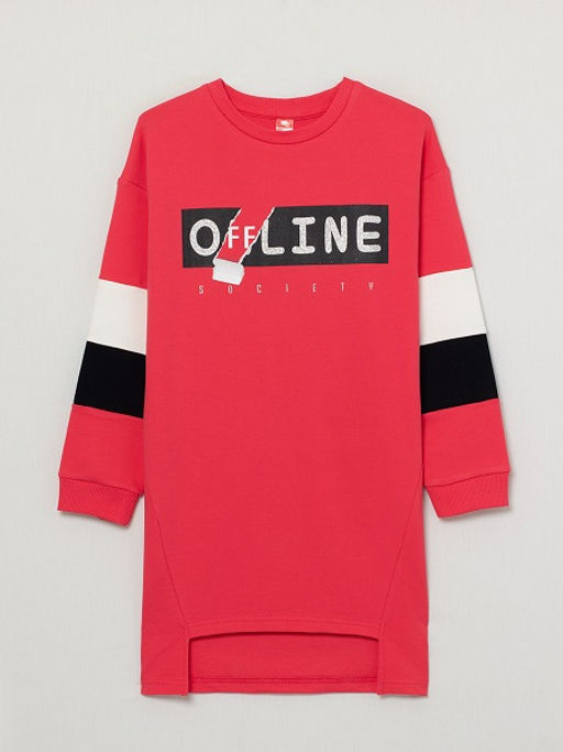 CRB wear/CWJG 62897-25-291 Платье для девочки, малиновый/Ex.Cherubino  фото 5