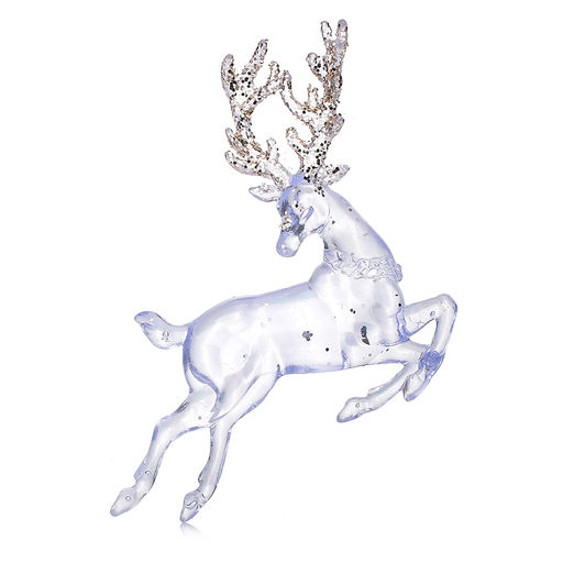 Новогоднее украшение Грациозный олень (13см) - Снеговичок фото 3