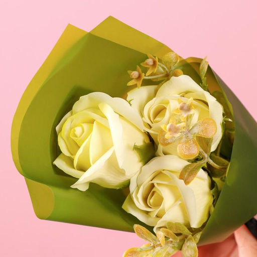 Букет мыльных роз, белые - SB BEAUTY фото 4