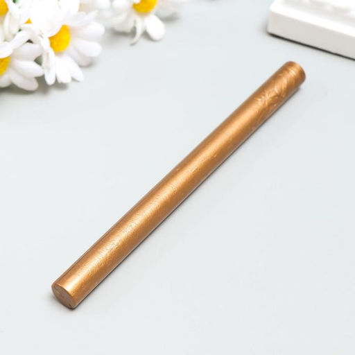 Цена за 10 шт. Сургуч для печати стержень «Бронза», 13.2×1.1 см