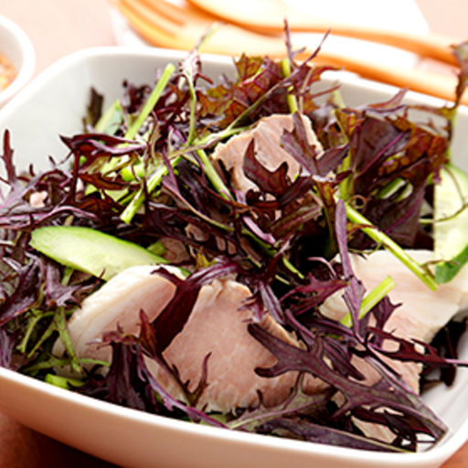 Мизуна - Ажурная Японская Капуста - 赤 水菜 - Aka Mizuna