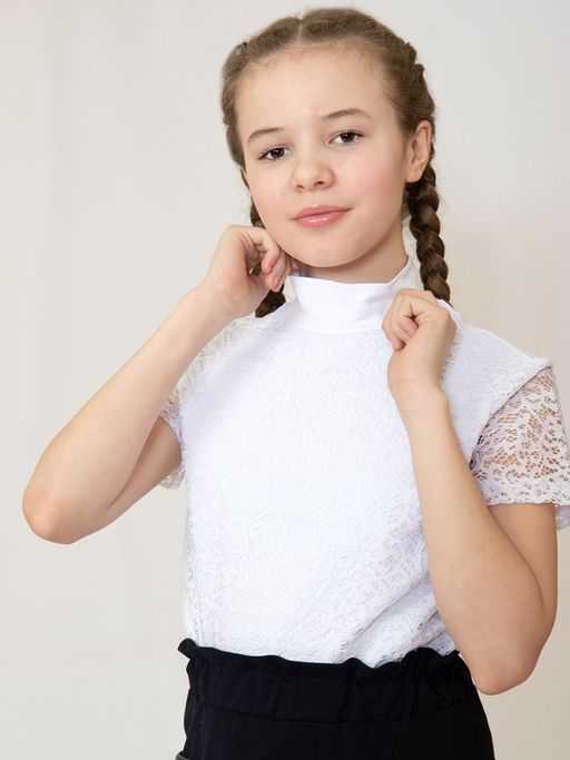 Водолазка белый 181240802а - Nota bene фото 12