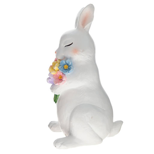 Фигурка декоративная "Заяц", L10 W11 H18 см