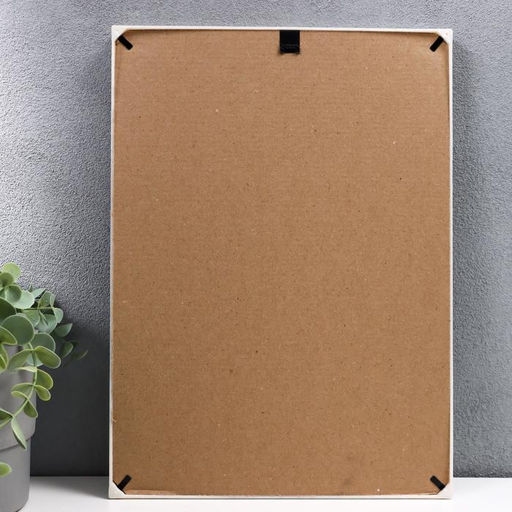 Фоторамка для фото 21×30 см Keep memories, Taylor, пластик, белый (пластиковый экран)