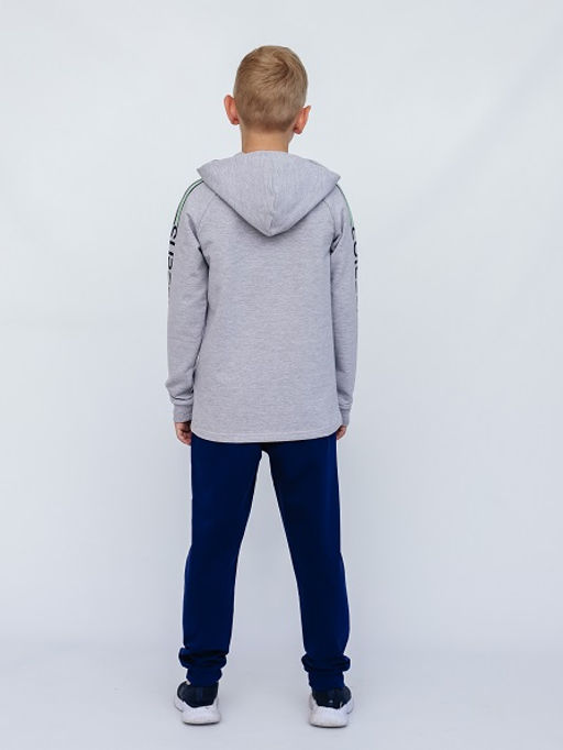 CRB wear / CWJB 90111-11 Комплект для мальчика (толстовка, брюки),светло-серый меланж/Ex.Cherubino