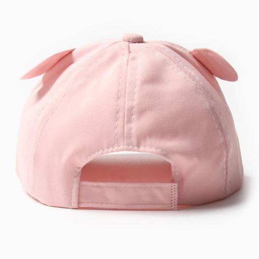 Кепка детская MINAKU с ушками, цвет розовый, р-р 44-46