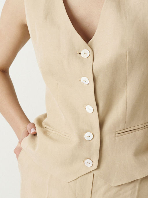 Жилет Ketty 06137 бежевый - Anelli фото 3