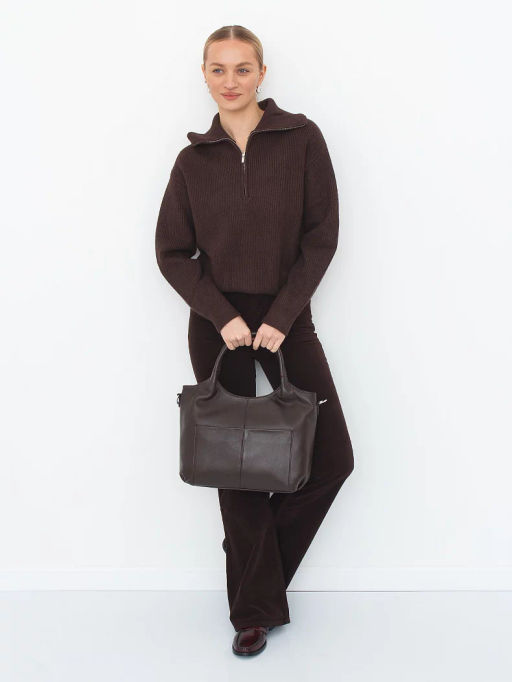 Сумка 7777VG coffee Vitelli Grassi