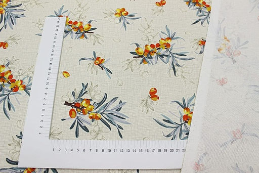 Рогожка Облепиха, ш.1.5м, хлопок-100%, 165гр/м.кв - Купава фото 4