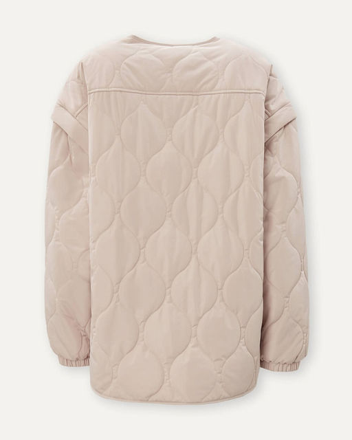 Утепленная куртка со стеганым орнаментом - Incity фото 5