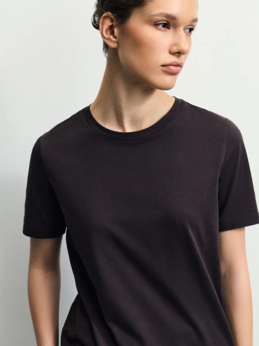 Базовая футболка из хлопка / Zarina  фото 6