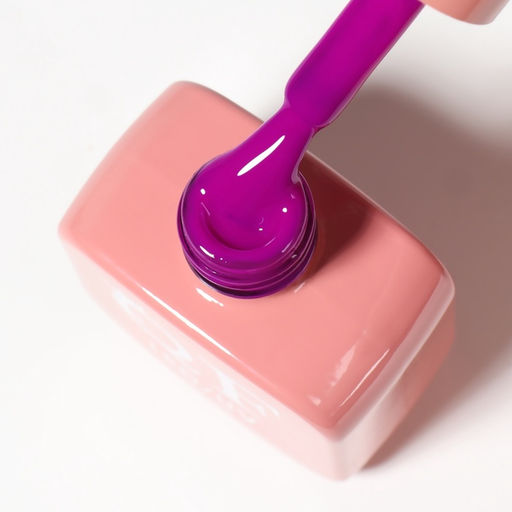 Гель лак для ногтей, однотонный, трехфазный, 10 мл, LED/UV, фиолетовый (230)