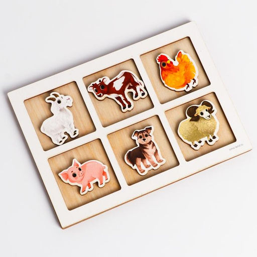 Тренажёр памяти Лесная мастерская «Ферма»