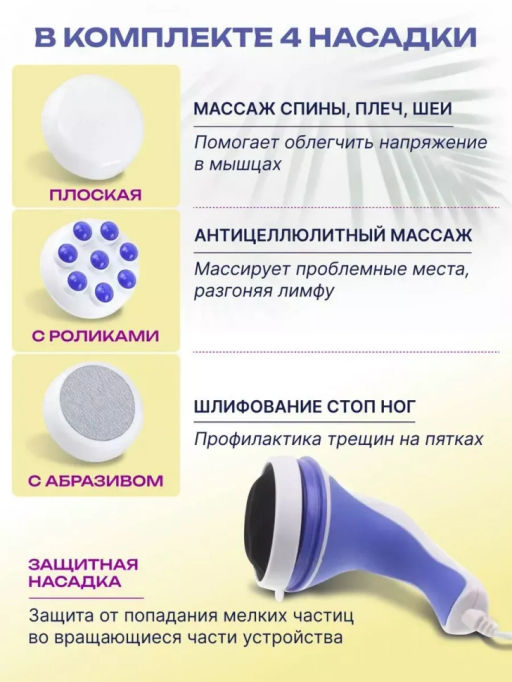 Массажер для тела (3657)