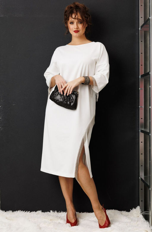 Платье Anastasia 1308 молочный фото 6