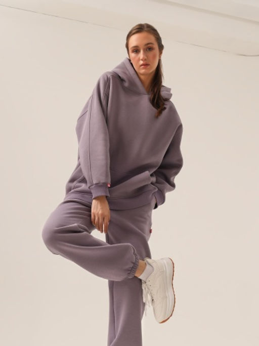 MY Худи жен. с/н с вышивкой на капюшоне СХН010  фото 3