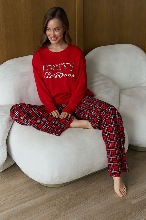 Пижама с брюками хлопковая TOMI