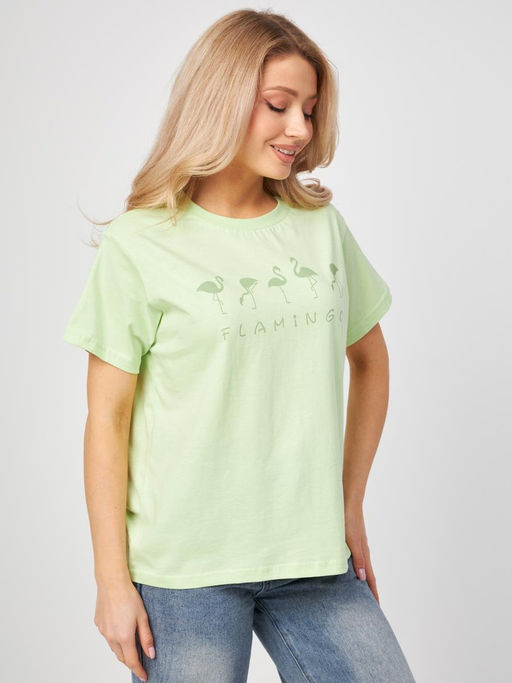 Футболка женская арт. 12722/Flamingo