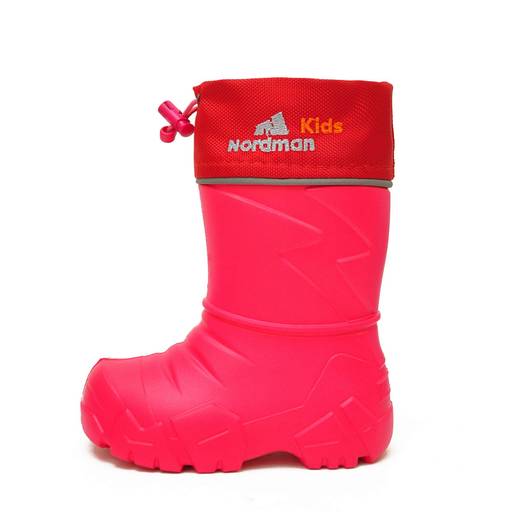Сапоги детские Nordman Kids со съемным флисовым утеплителем лайм  фото 51