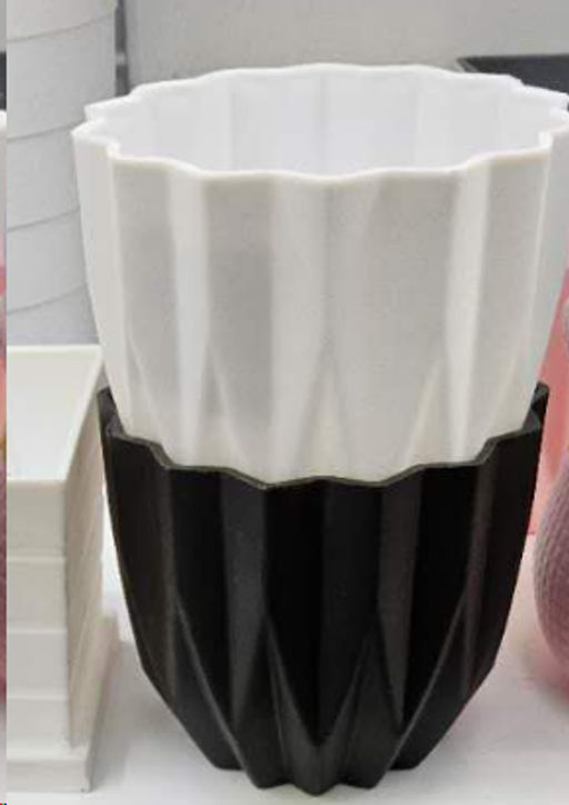 Кашпо пластик 9,5х8,3 см / S-913 /уп 396/ - Галеонтрейд фото 2